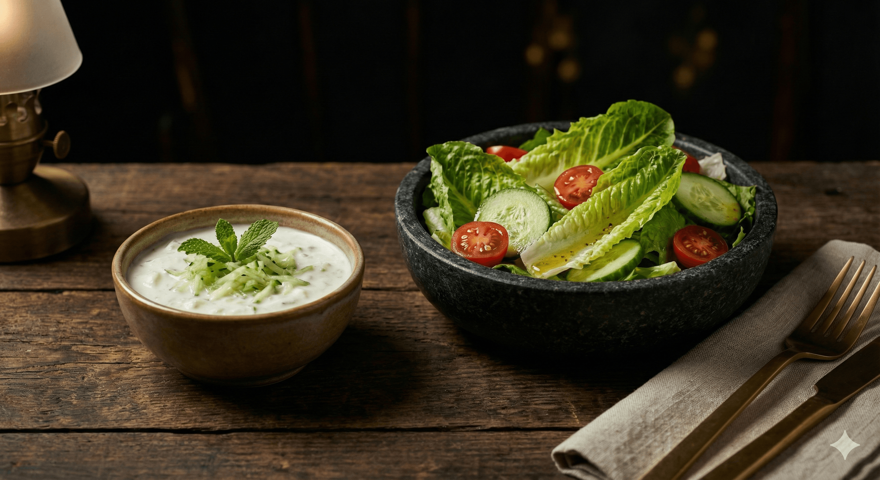 Raita & Salad